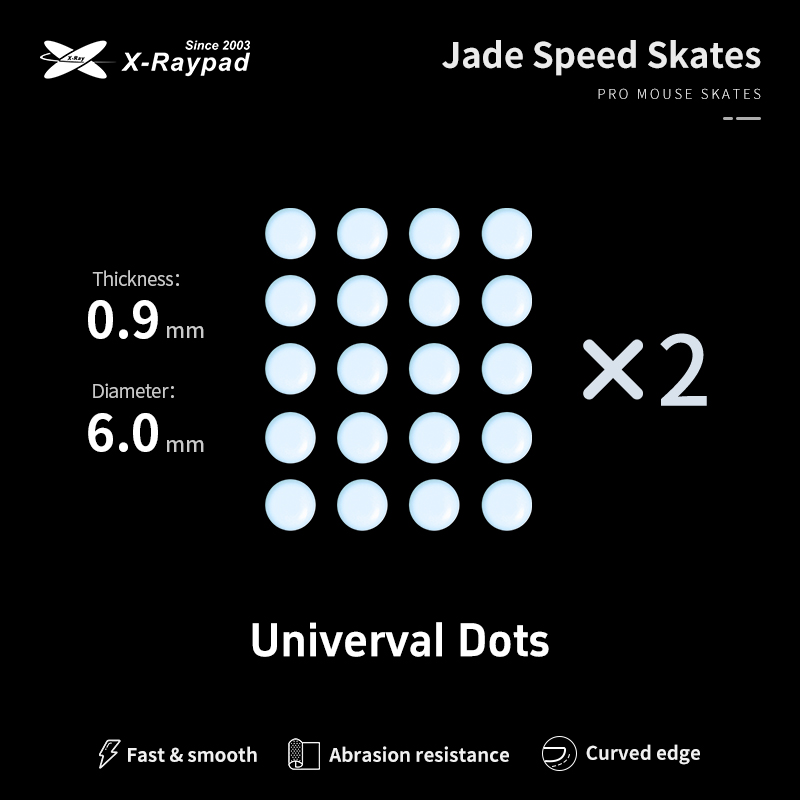 X-Raypad Jade DIY Mouse Skates
