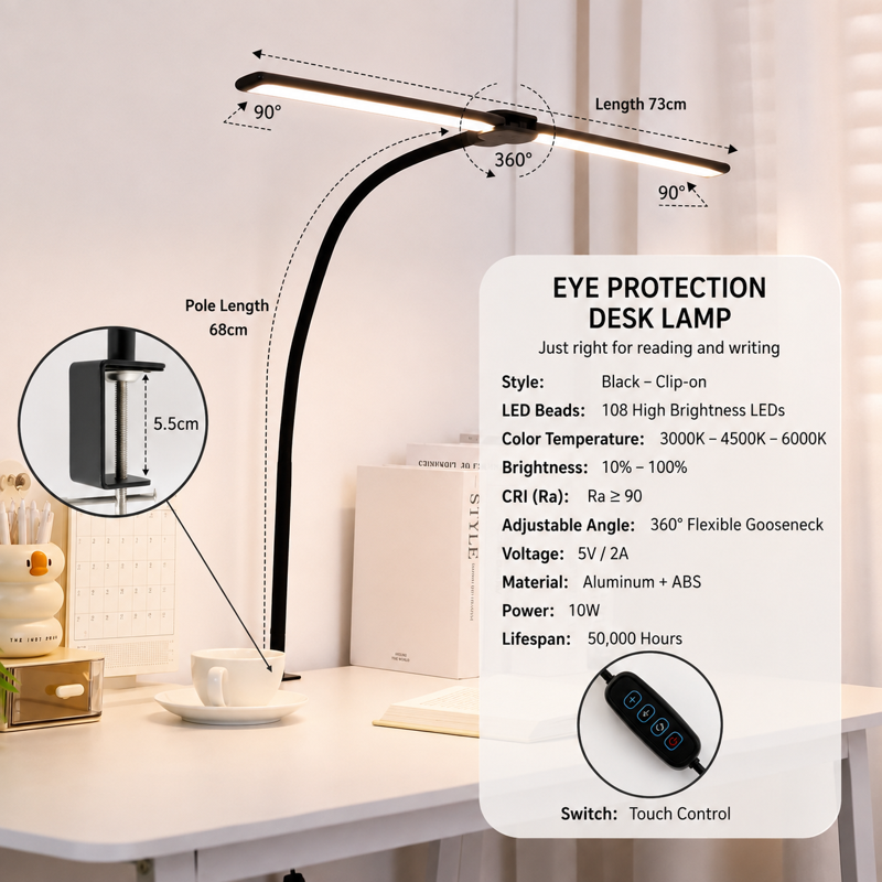 Clip Table Lamp